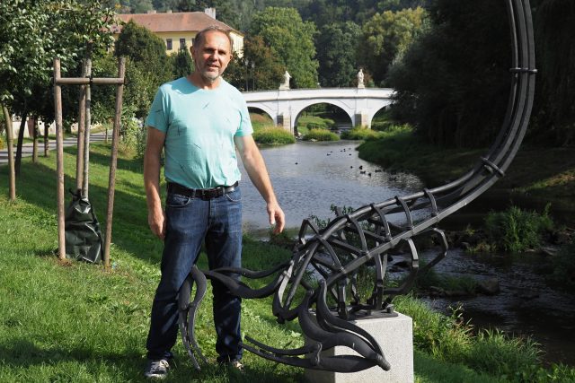 Znamení zvěrokruhu pro Náměšť nad Oslavou navrhl a ukoval Pavel Tasovský | foto: Dáša Kubíková,  Český rozhlas