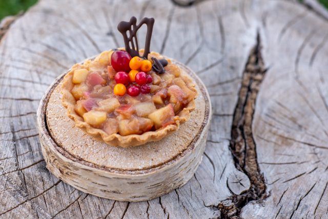 Jablečné tartaletky od Dominiky Moldaschlové jsou křehké a mají chuť jak domácí štrúdl