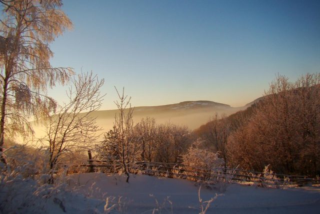 Krajina pod sněhovou přikrývkou | foto: Anežka Heinzlová,  Český rozhlas
