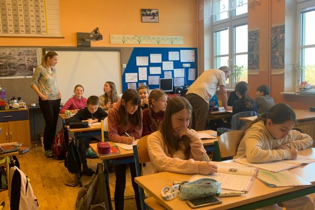 Do českých škol míří první děti uprchlíků z Ukrajiny | foto: Václav Plecháček,  Český rozhlas