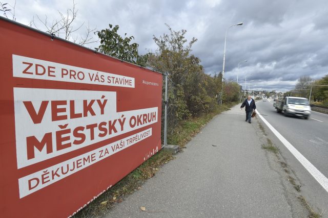 Celá Žabovřeská se čtyřmi pruhy má být otevřena do konce roku 2023 | foto: Václav Šálek,  ČTK