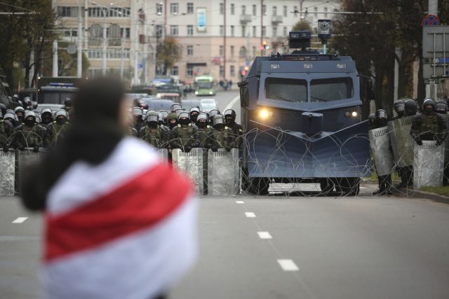 Demonstrace v běloruském Minsku pokračují | foto: ČTK/AP