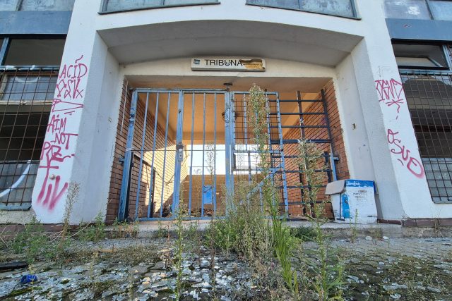 Stadion za Lužánkami čeká demolice | foto: Tomáš Kremr,  Český rozhlas