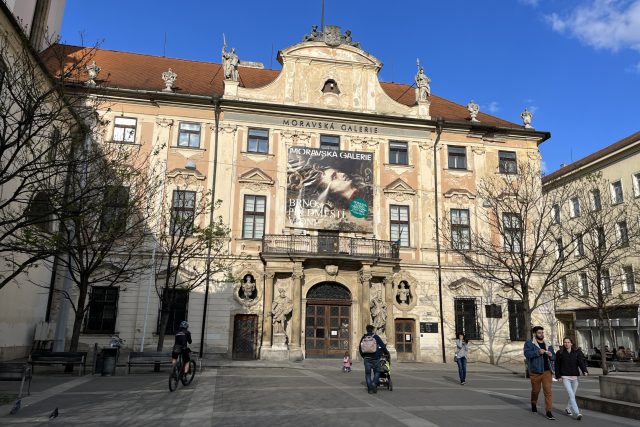 Místodržitelský palác na Moravském náměstí v Brně | foto: Ludmila Opltová,  Český rozhlas