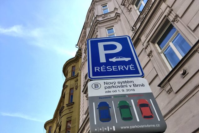 Nový systém parkování v Brně | foto: Tomáš Kremr,  Český rozhlas