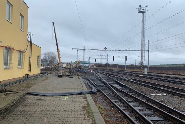 V Šakvicích začíná modernizace trati a s ní spojená výluka.jpg | foto: Štěpánka Kadlečková,  Český rozhlas