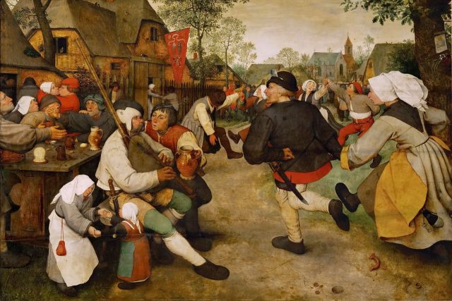 Selský tanec | foto: Pieter Bruegel the Elder,  Wikimedia Commons,  Kunsthistorisches Museum Wien,  CC0 1.0