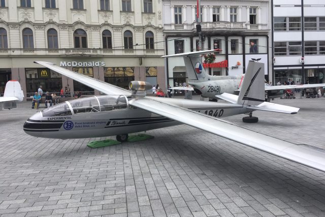 Výstava letadel na náměstí Svobody | foto: Veronika Skálová,  Český rozhlas