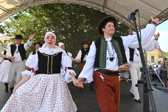 Mezinárodní folklorní festival ve Strážnici,  červen 2022 | foto: Igor Zehl,  ČTK