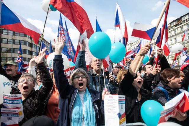 Demonstrace Česko proti bídě | foto: René Volfík,  iROZHLAS.cz